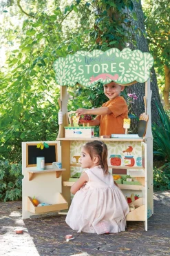 2-In-1 Puppentheater Und Kaufladen