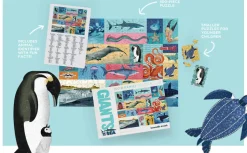 2-In-1 Puzzle - 500 Teile - Meeresriesen