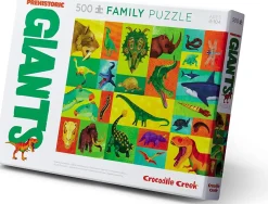 2-In-1 Puzzle - 500 Teile - Urzeittiere