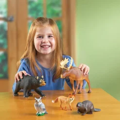 Jumbo Waldtiere, 6 Stk.