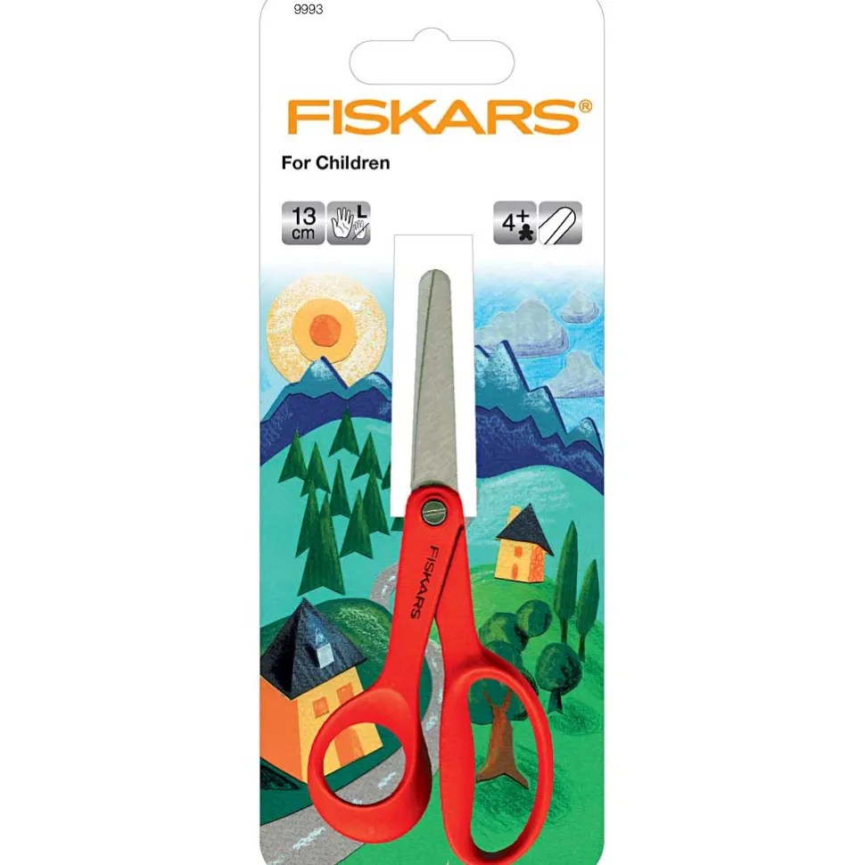 Juniorschere Mit Runder Spitze - Links, 13 Cm