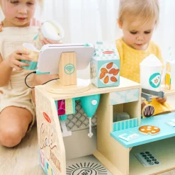 Kaffeemaschine Aus Holz, 35 Teile