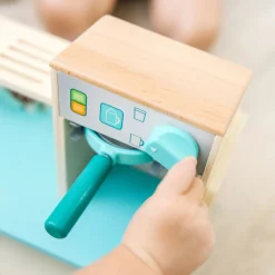 Kaffeemaschine Aus Holz, 35 Teile