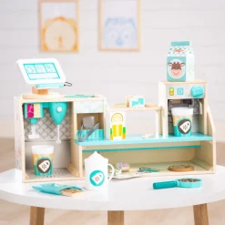 Kaffeemaschine Aus Holz, 35 Teile