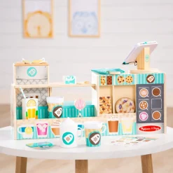 Kaffeemaschine Aus Holz, 35 Teile