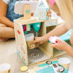 Kaffeemaschine Aus Holz, 35 Teile