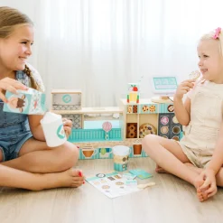 Kaffeemaschine Aus Holz, 35 Teile