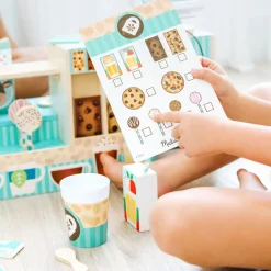 Kaffeemaschine Aus Holz, 35 Teile