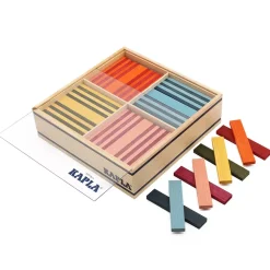 Kapla Bauklotze Bunt - 100 Stk.