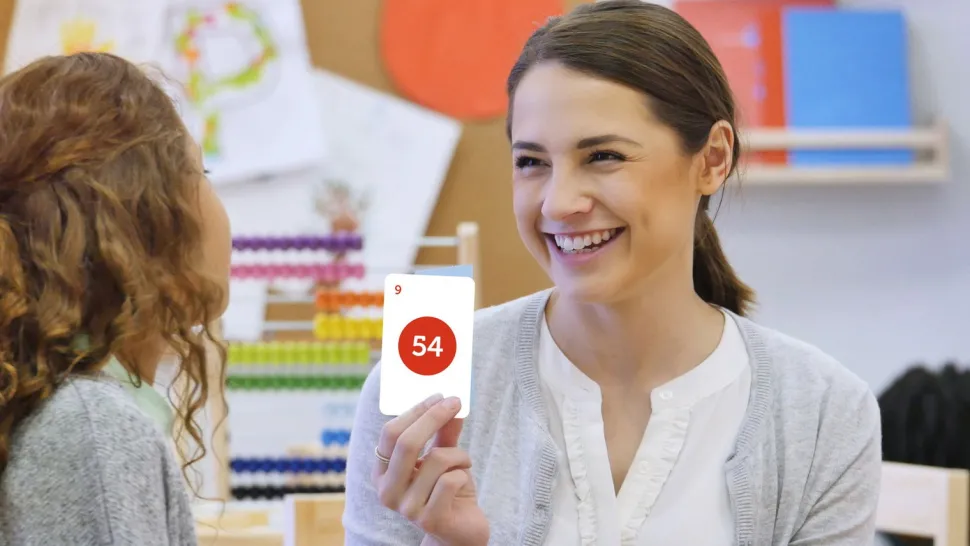 Kartenspiel - Malnehmen Und Teilen