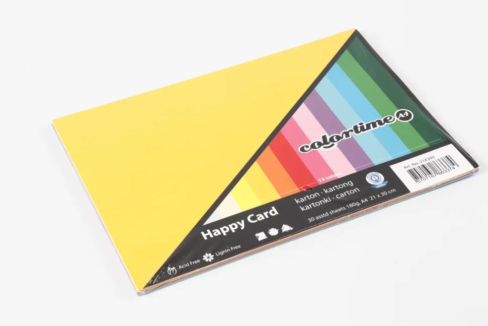 Karton A4 - Fruhlingsfarben, 30 Bogen