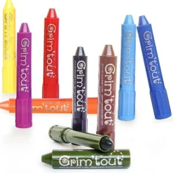 Kinderschminke - 12 Schminkstifte