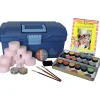 Kinderschminke - Koffer Mit 24 Farben Und Zubehör