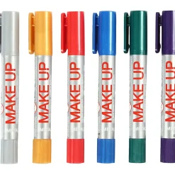 Kinderschminke - Schminkstifte Metallic, 6 Stk