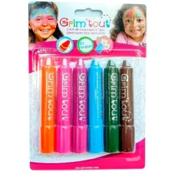 Kinderschminke Abenteuer - 6 Schminkstifte
