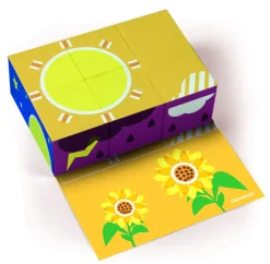 Klotzchenpuzzle - Wind Und Wetter, 6 Klotze