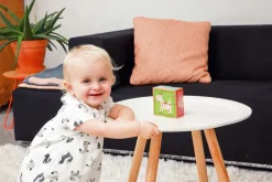 Klotzchenpuzzle Aus Holz - Bauernhof, 4 Klotze