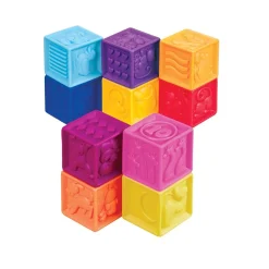 Klotze Mit Zahlen Und Figuren - 10 Stk.