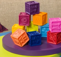 Klotze Mit Zahlen Und Figuren - 10 Stk.