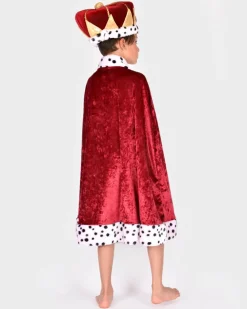 Konig - Umhang, Rot, 4-8 J.