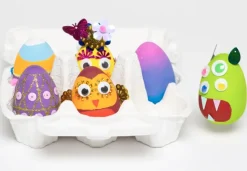 Kreativer Osterkorb - Eier Bemalen