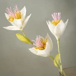 Krepppapier - Zarte Naturfarben, 8 Blatt