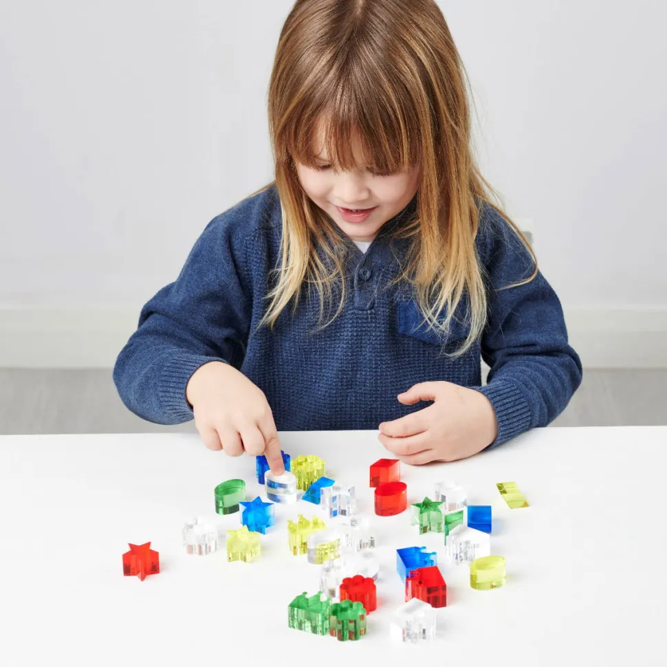 Kristallformen - Farbig, 30 Stk