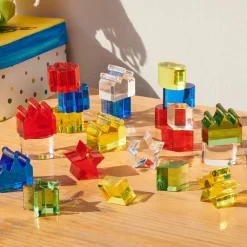 Kristallformen - Farbig, 30 Stk