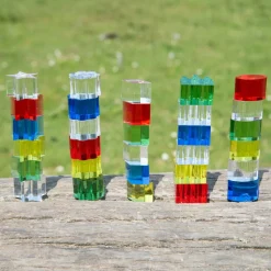 Kristallformen - Farbig, 30 Stk