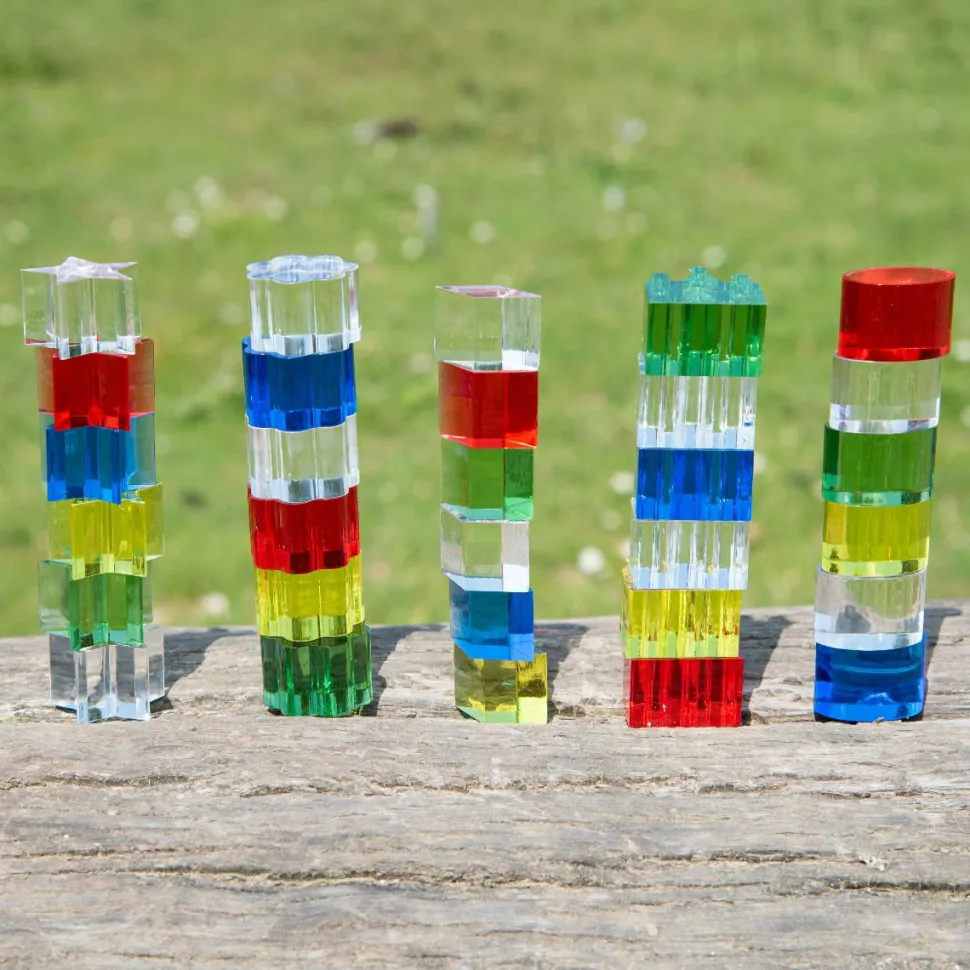 Kristallformen - Farbig, 30 Stk