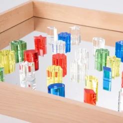 Kristallformen - Farbig, 30 Stk