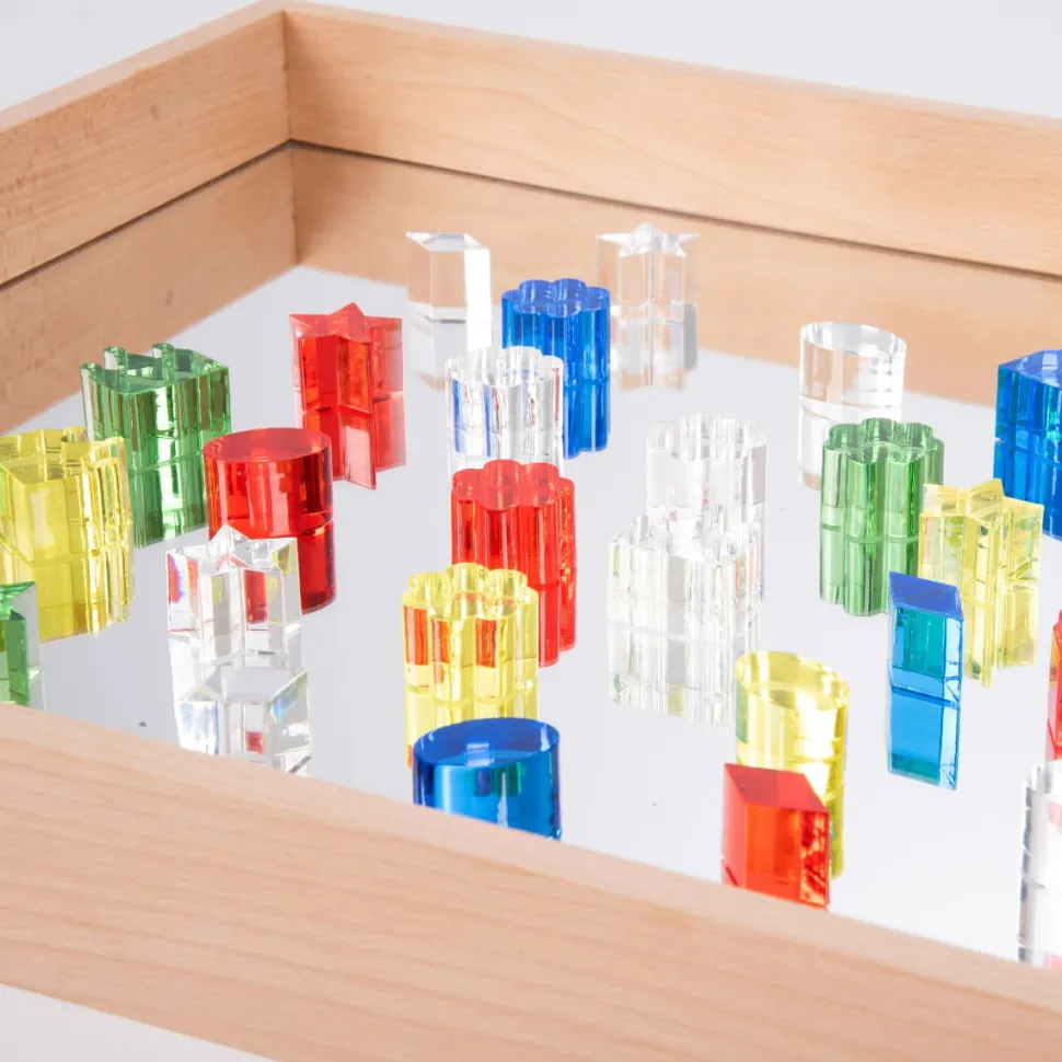 Kristallformen - Farbig, 30 Stk