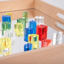 Kristallformen - Farbig, 30 Stk