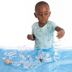 Kristallformen - Transparent, 25 Stk