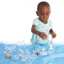 Kristallformen - Transparent, 25 Stk