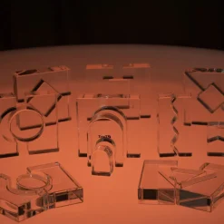 Kristallformen - Transparent, 25 Stk