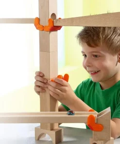 Kugelbahn Haba Zubehör - Bausteinklemme