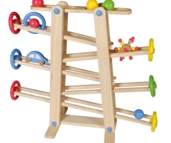 Kugelbahn Mit 7 Rollelementen, 66 X 56 Cm