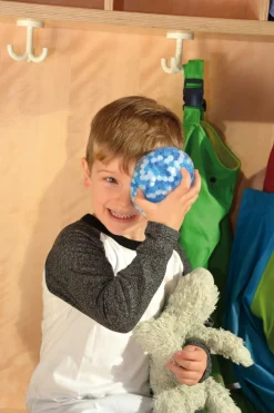 Kuhlender Sensorikball - Blau / Weis, O 10 Cm