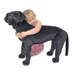 Kuscheltier Aus Plusch - Labrador, Schwarz