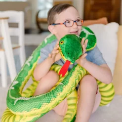 Kuscheltier Aus Plusch - Schlange