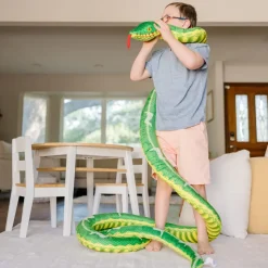 Kuscheltier Aus Plusch - Schlange