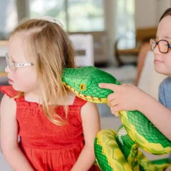 Kuscheltier Aus Plusch - Schlange