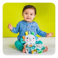 Kuscheltuch Mit Etiketties - Elefant