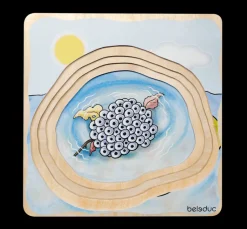 Lagenpuzzle - Frosch