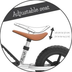 Laufrad Charlie - Silber (1½ - 4 Jahre)