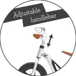 Laufrad Charlie - Silber (1½ - 4 Jahre)