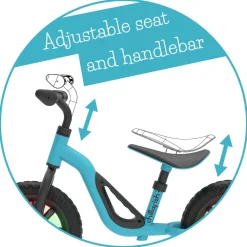 Laufrad Charlie Glow - Blau (1½-4 Jahre)