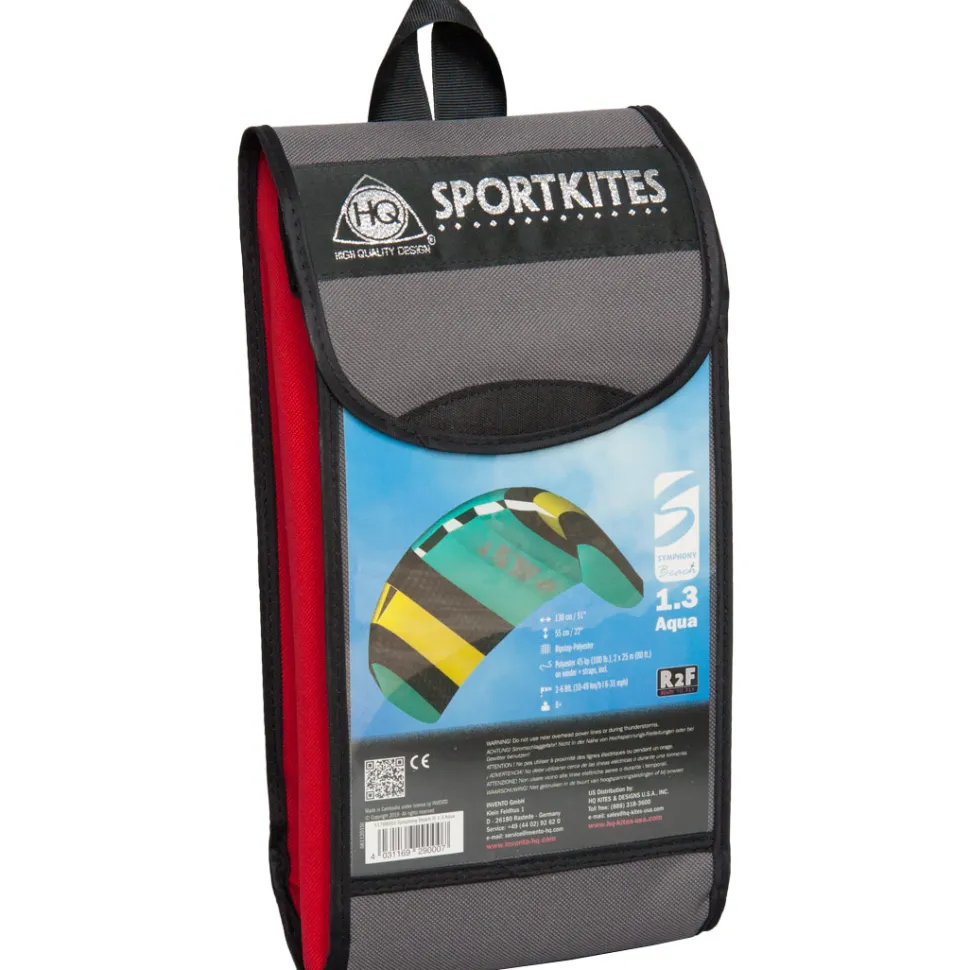 Lenkdrachen Streifen - 130 X 55 Cm