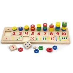 Lernspiel - Zahlen - Aus Holz